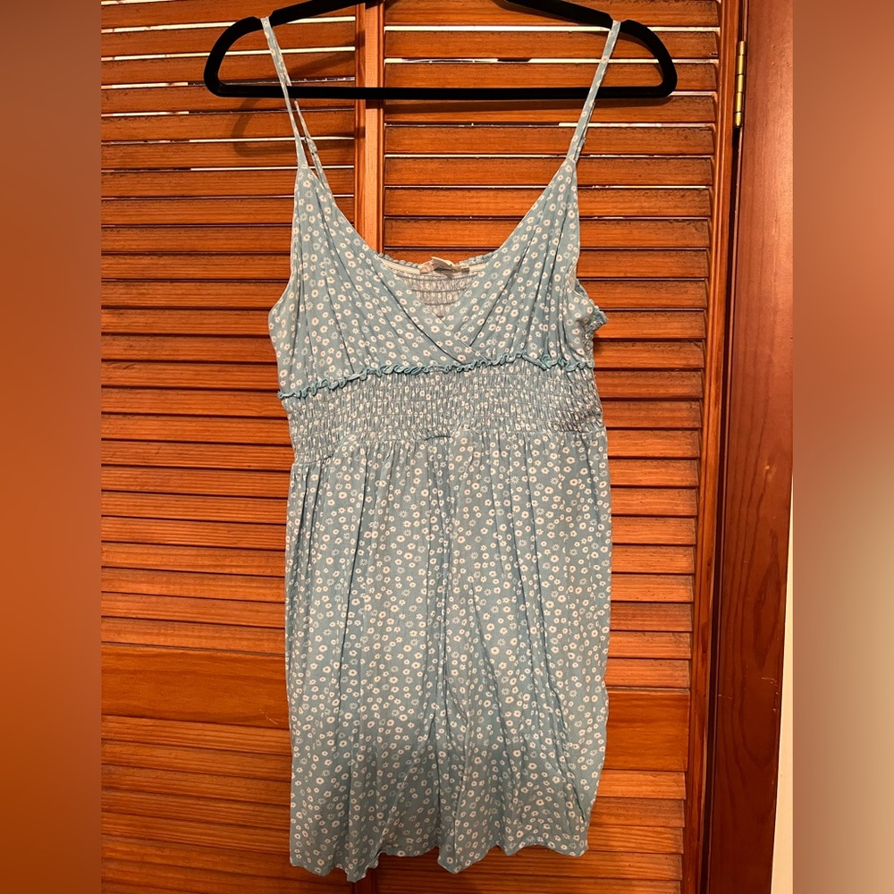 MUST GO BY 8/11: Light blue floral sundress